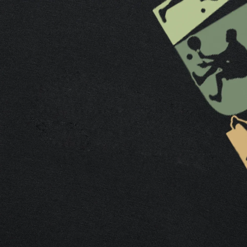 Забавные футболки для тенниса в падель летняя хлопковая уличная одежда с