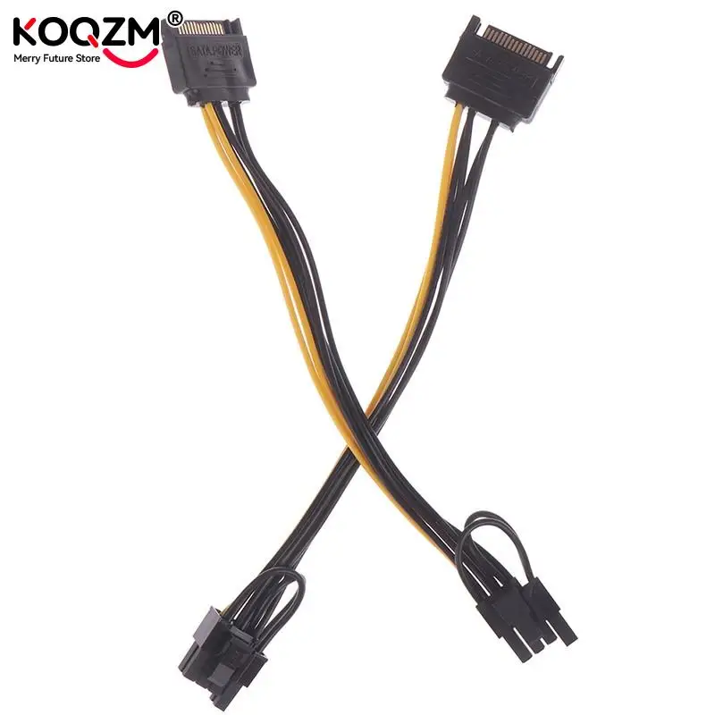 Рисунок 3 - 15pin SATA Male к 8pin(6 + 2) PCI-E