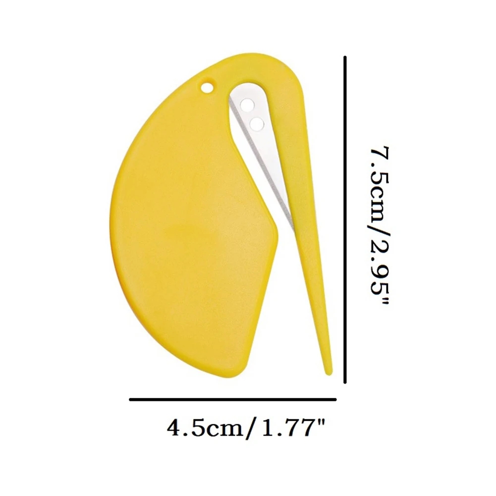 

Rope Cutter Letter Opener Multicolor Selection New Arrive Plastic Rope Cutting Tools 7.6*4.7cm Hand Cutting Tools