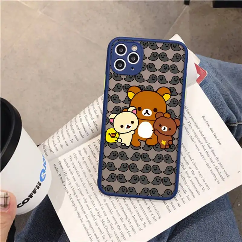 Милый прозрачный матовый чехол TOPLBPCS для iPhone X XR XS 7 8 Plus 11 12 13 pro MAX 13mini - купить по