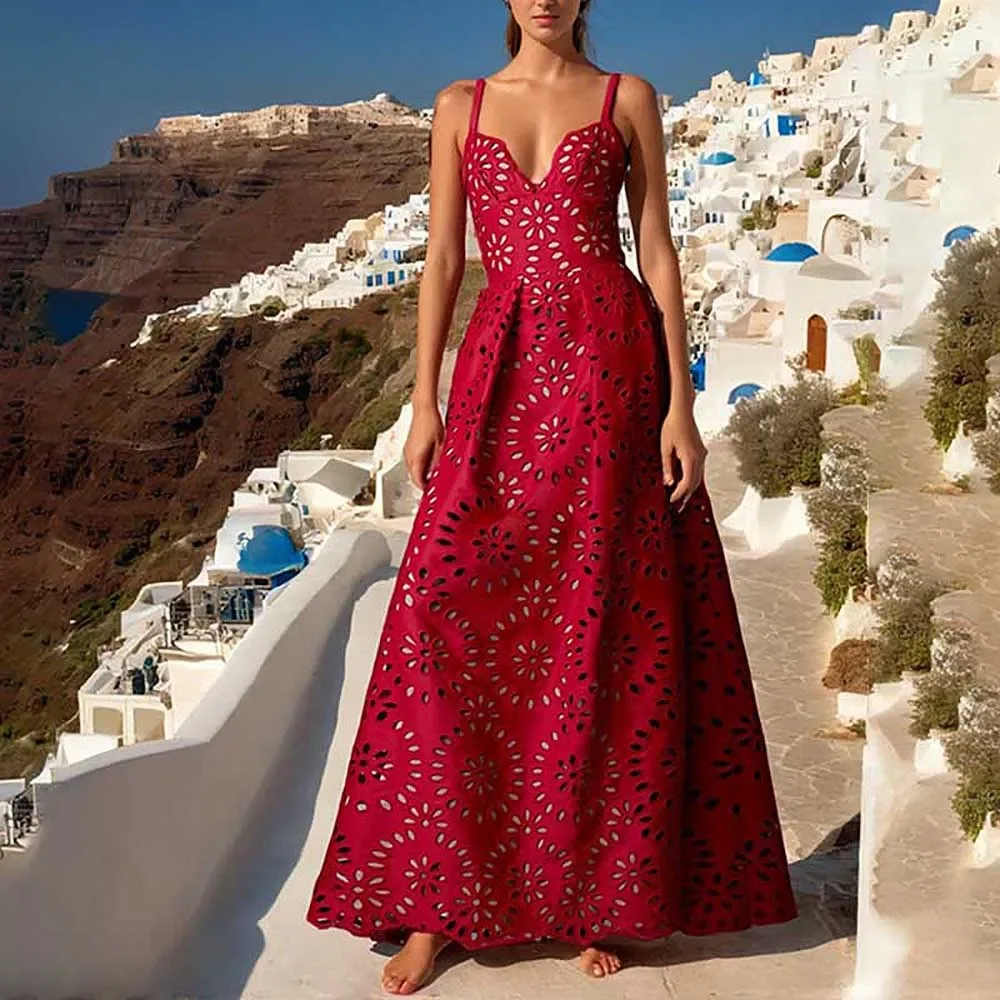 Слитный купальник FLAXMAKER с цветочным узором и юбкой женская пляжная одежда