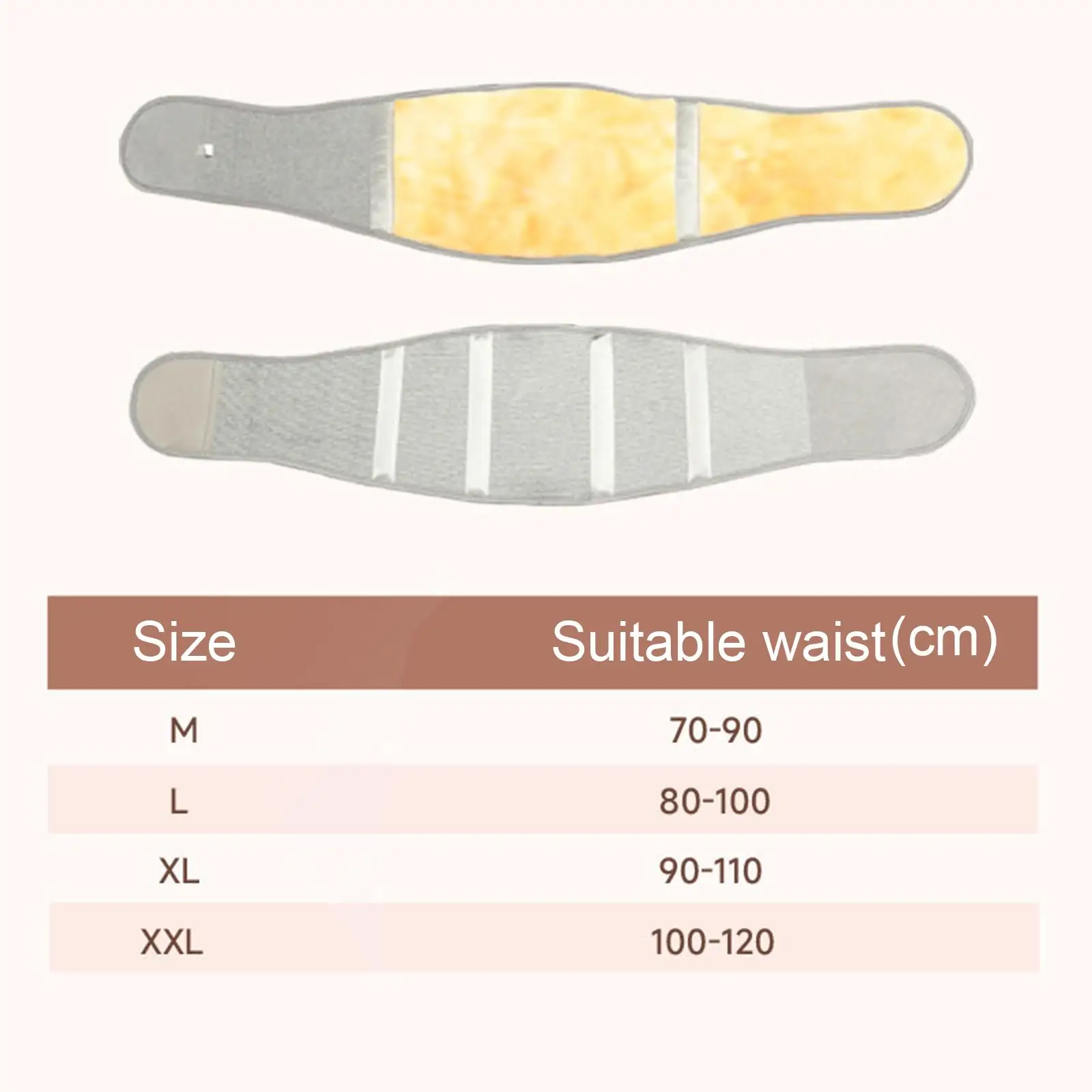 Теплый пояс для живота поддерживающий уютный бандаж на талию женщин согревающий