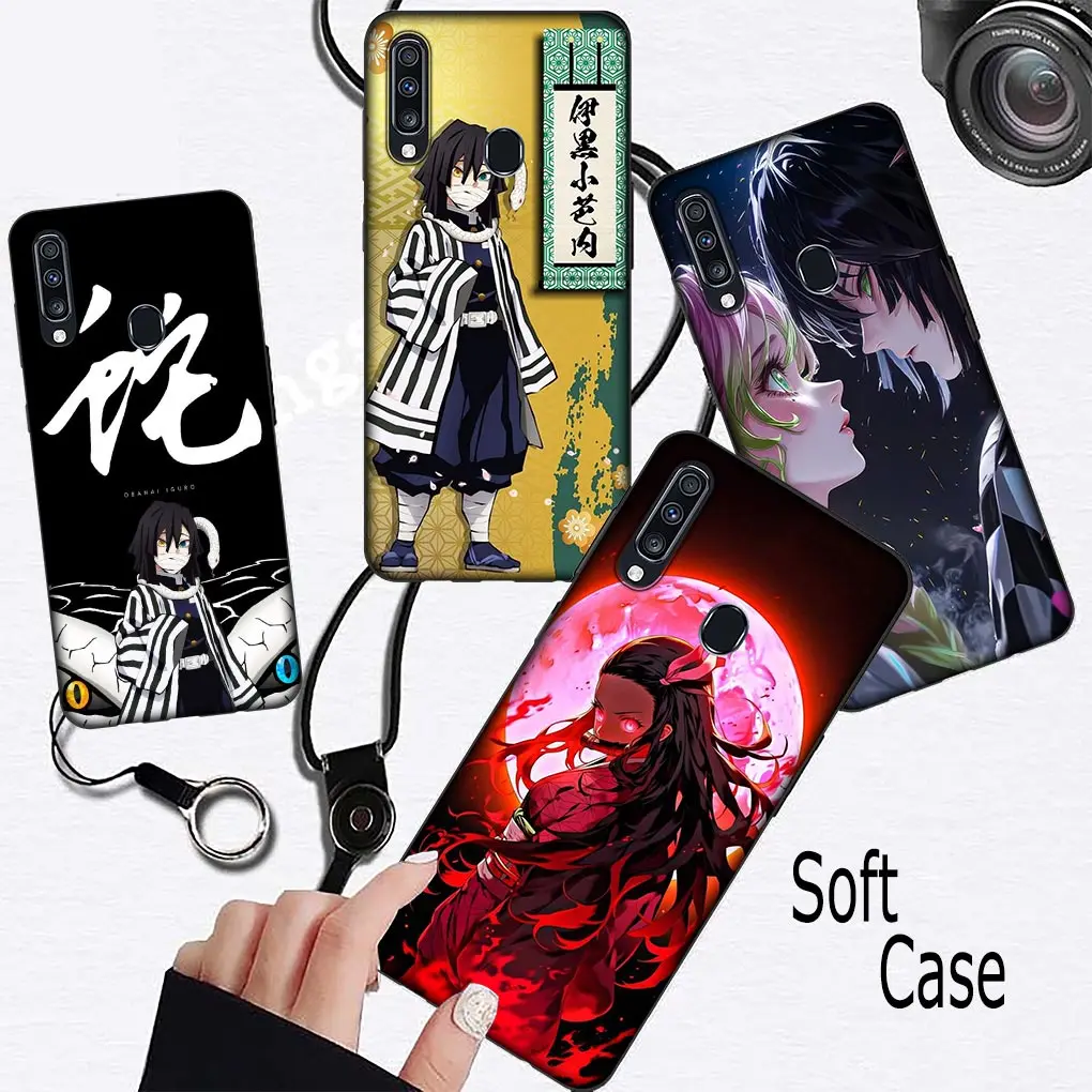Чехол для телефона Iguro Obanai Demon Slayer Nezuko Xiaomi Redmi Note 13 8 7 12 Pro A3 13C 12C 14C 8A 7A 8T A3X 4G 5G Case