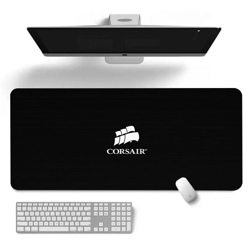 

Удлиненный коврик Corsair, коврики для мыши, игровой коврик для мыши в шкаф, Xxl, Настольный коврик, игровой коврик для компьютерной и офисной клавиатуры, Настольный коврик