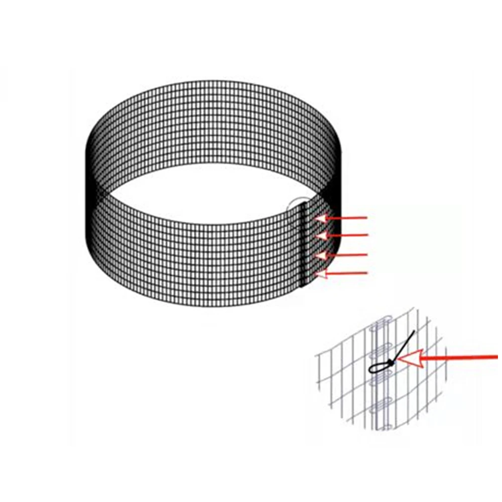 50/100 галлонов тканевая поднятая круглая посадочная кровать контейнер для