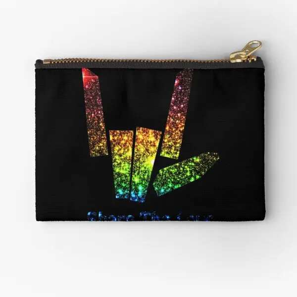 

Share The Love Glow Zipper Pouches Bag Coin Pure Storage Underwear Cosmetic Packaging Men Money Panties Pocket Small Socks