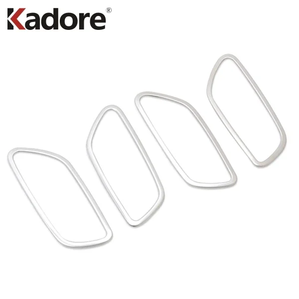 

Для Kia Rio 4 X-line 2018 2019, внутренняя дверная ручка из углеродного волокна, защитная наклейка, аксессуары для стайлинга автомобилей