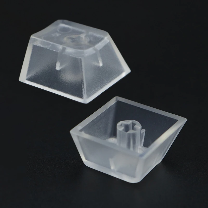 

Transparent Keycap Mechanical Keyboard R4 Transparent Keycaps Double-layer Keycaps Removable Paper Clips Custom MX Switch