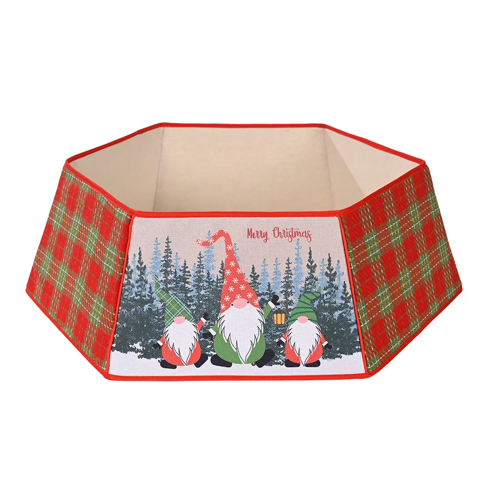 

Xmas Tree Collar Ring Collar for Holiday Party Indoor Covers Farmhouse Home