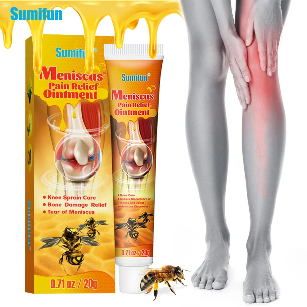 

1Box Sumifun Bee Venom Analgesic Cream Rheumatoid Arthritis Pain Relief Ointment Knee Joint Muscle Ache Massage Medical Plaster