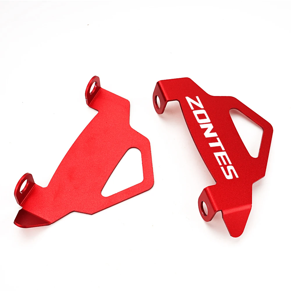 

Для ZONTES 703F 703 F Adventure 2024 2025 алюминиевые аксессуары для мотоциклов с ЧПУ, передние тормозные суппорты, защитная накладка