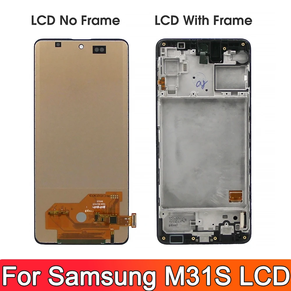Для Samsung Galaxy M31S экран дисплея M31s SM-M317F M317F/DS ЖК-дисплей с дигитайзером сенсорного