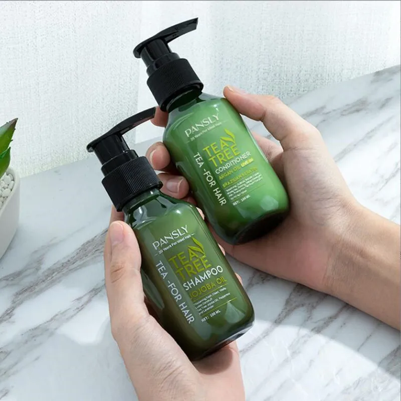 

Sdotter Tea Tree Hair Growth Anti-hair loss shampooNourishing Shampoo Conditioner Sets for Damaged Dry Hair Anti Hair Loss Care