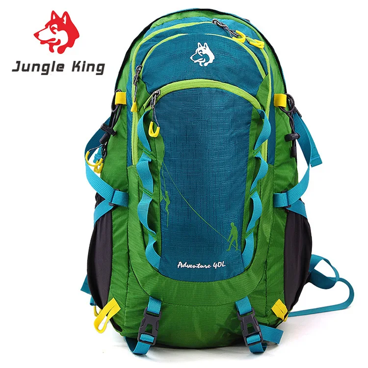 

Jungle King CY2322 한국 특가 Outdoor camping hiking professional mountaineering bag backpack sports bag men and women cycling 40L