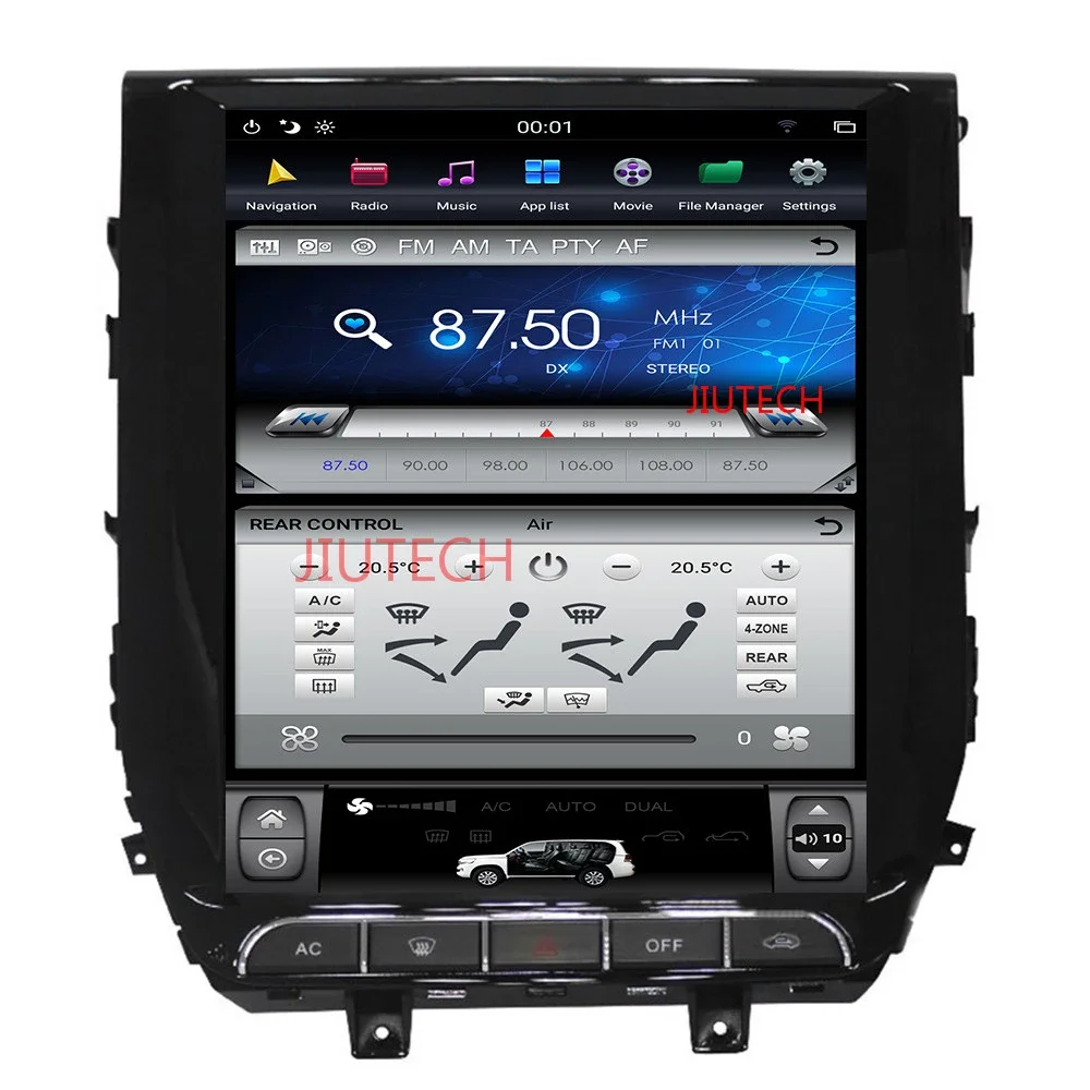 

2 din Android 32 ГБ/64 ГБ для TOYOTA LAND CRUISER LC200 2016, автомобильный GPS-навигатор, стерео радио, MP4-плеер