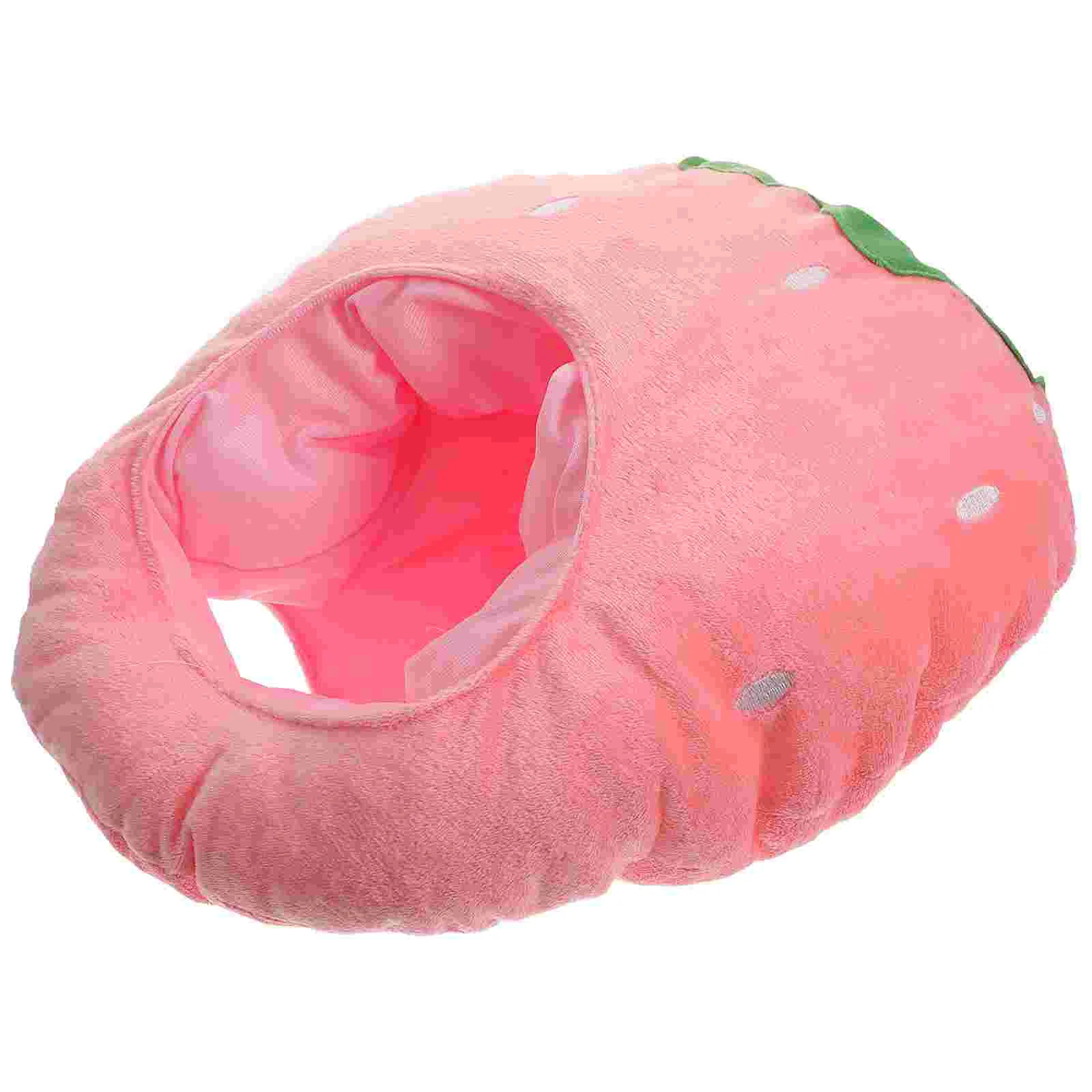 

Adorable Cosplay Play Hat Decoration Strawberry Headgear Costume Accessory Fruits Hat