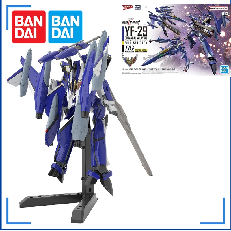 В наличии BANDAI HG 1/100 YF-29 DURANDAL VALKYRIE FULL Полный комплект ФИГУРЫ АКЦИИ ПОДАРКИ