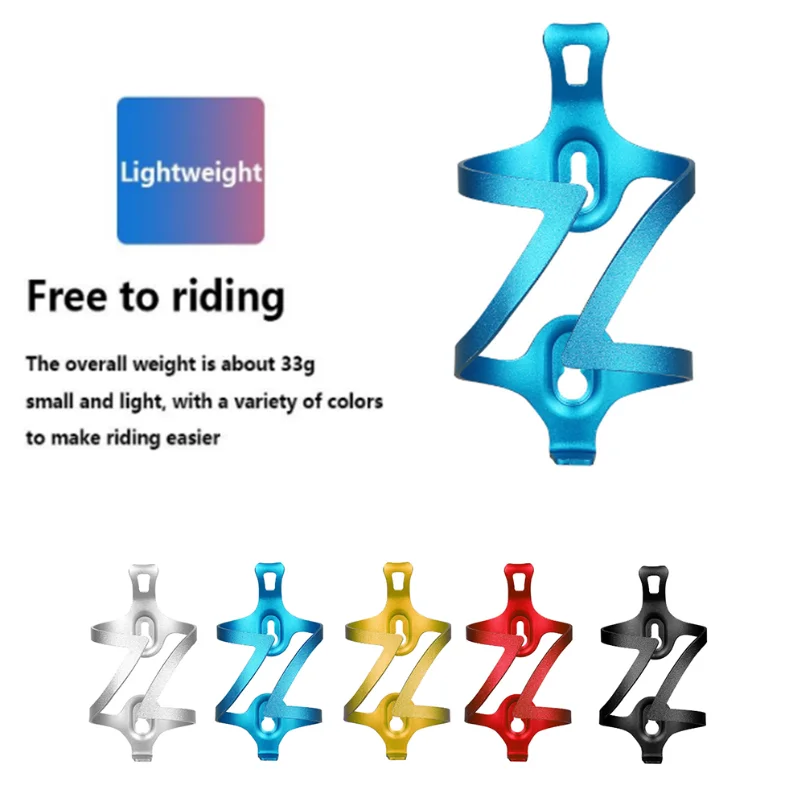 Bike Bottle Cage Ultralight MTB Water Bottle Holder For Bicycle 6 Color Mountain Road Bike Water Cup Rack Aluminium Alloy