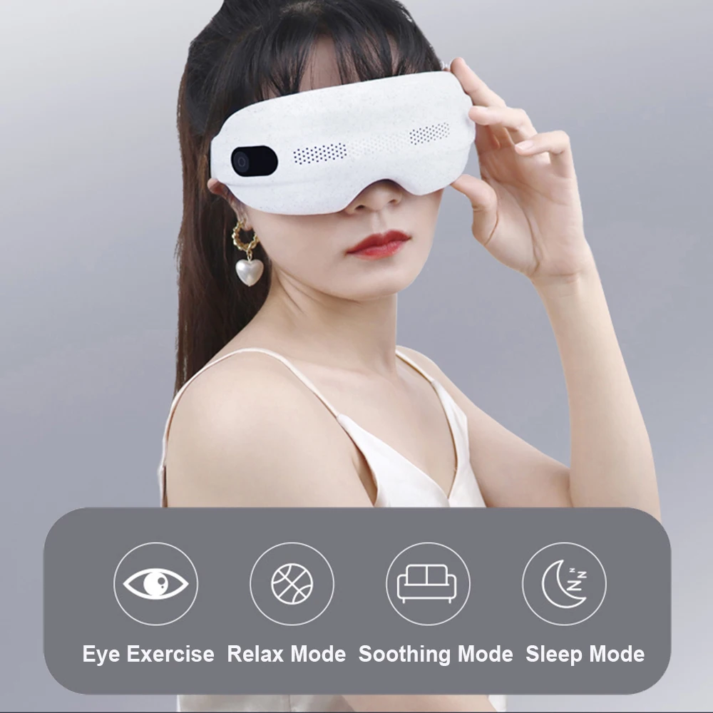 

New Design Visual Electric Eye Massager Vibration Acupuncture Points Relax Massage Relieve Fatigue Improve Blood Circulation