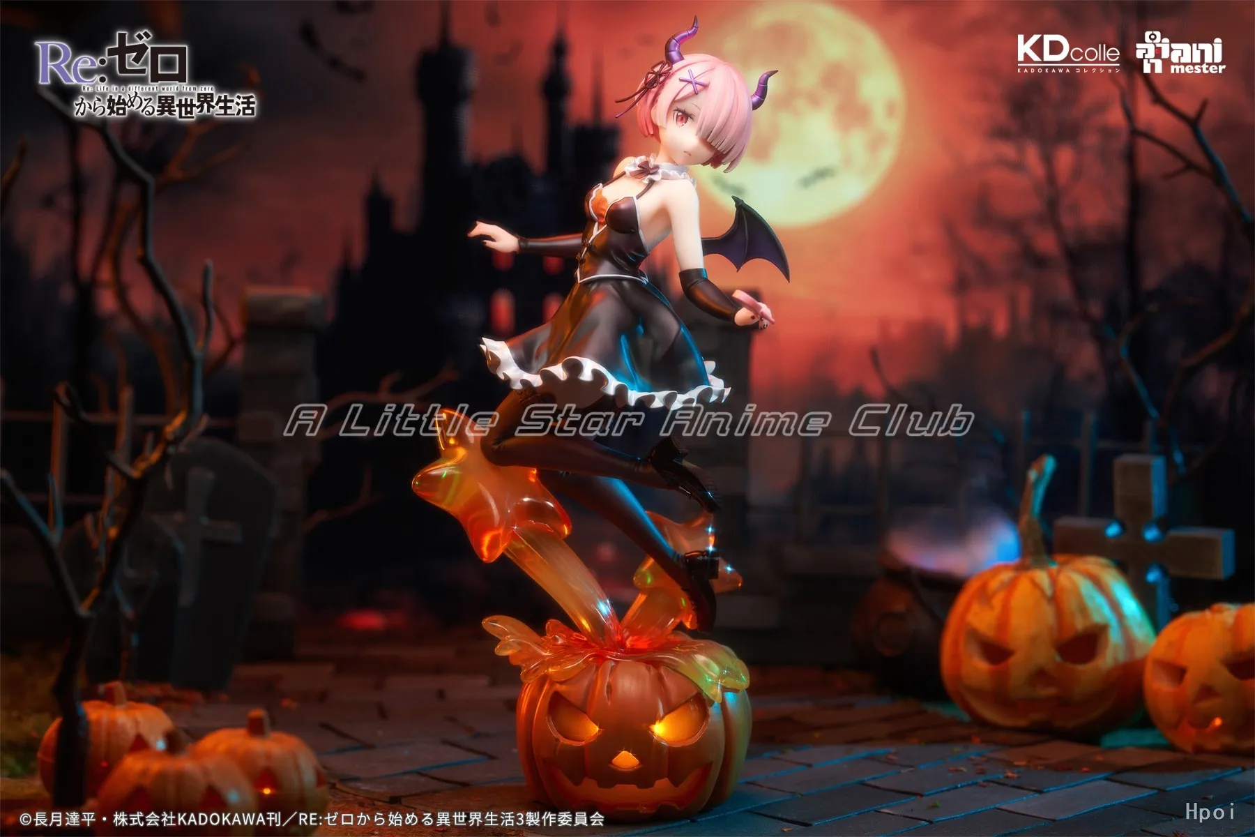 Фото В наличии оригинальная KADOKAWA KDcolle Re ZERO Starting Life in Another World RAM/REM Magic Night Magic аниме фигурка модель подарочная игрушка №3