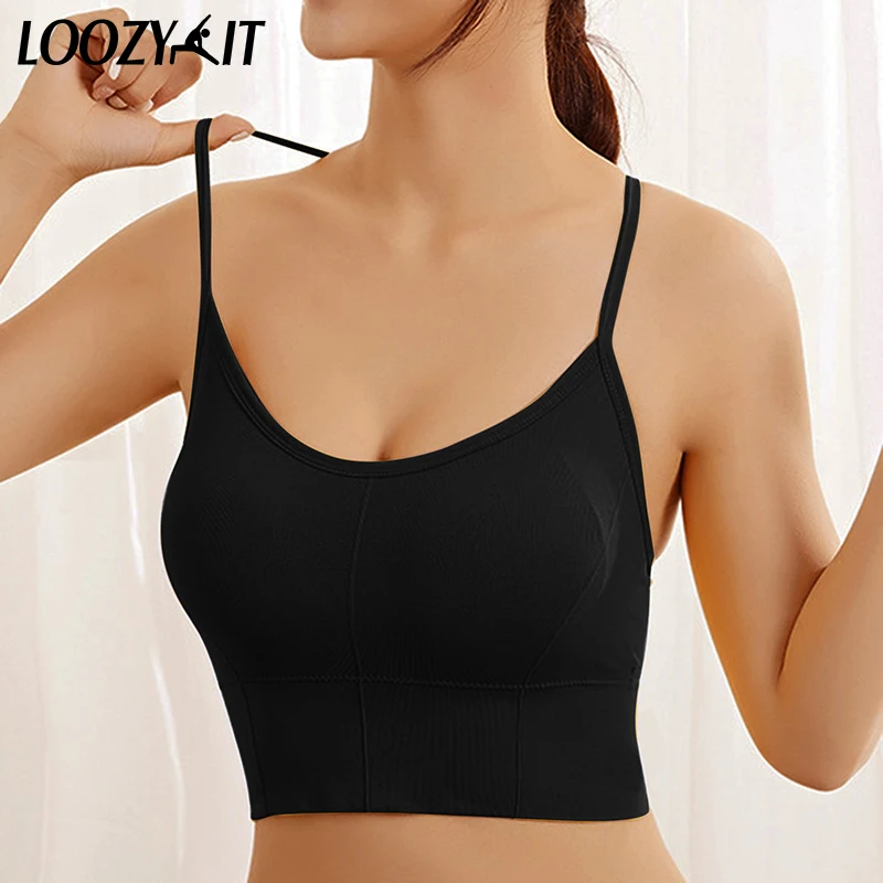 Спортивные бюстгальтеры женские с перекрестными лямками красивое нижнее белье