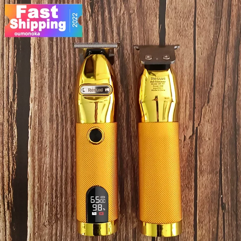 

2022 Professional Hair Clipper Rechargeable 0mm Electric Shaver Beard Trimmer Men Hair Cutting Machine Beard Barber Hair Cut
