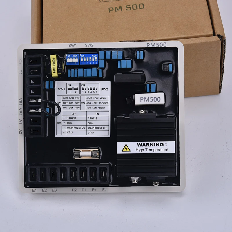 Бесщеточный автоматический регулятор напряжения PM500 AVR