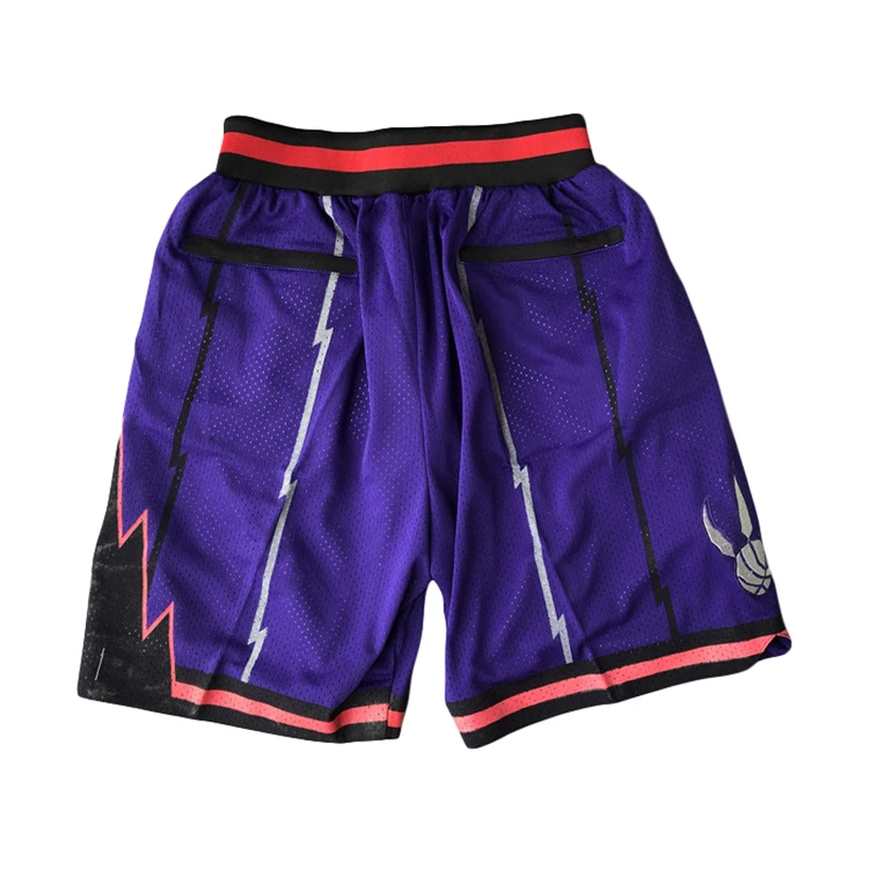 

Men's Toronto Shorts Embroidery 2022 New Fashion Street Hip-hop Cool Boys Basketball Shorts Pants Carter Jersey