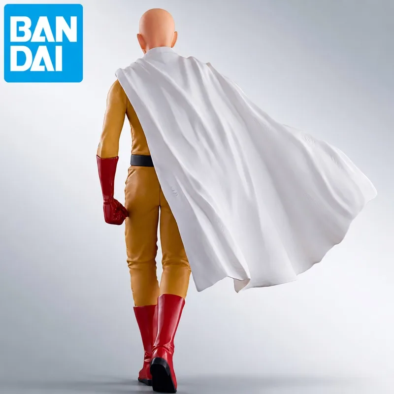 Фото В наличии: Оригинальная фигурка Bandai Spirits One Punch Man Сайтама от Bandai, новая в коробке, игрушка с персонажами аниме. №3