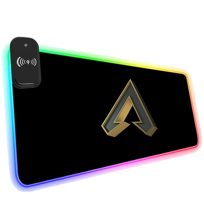 

Коврик Для Мыши Компьютерный игровой с подсветкой, RGB-подсветкой и зарядкой
