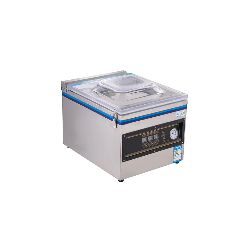 

Commercial Wet and Dry Food Vacuum Sealer Automatic Vacuum Packaging Sealer Dual-purpose Fresh-keeping Plastic Sealing Machine