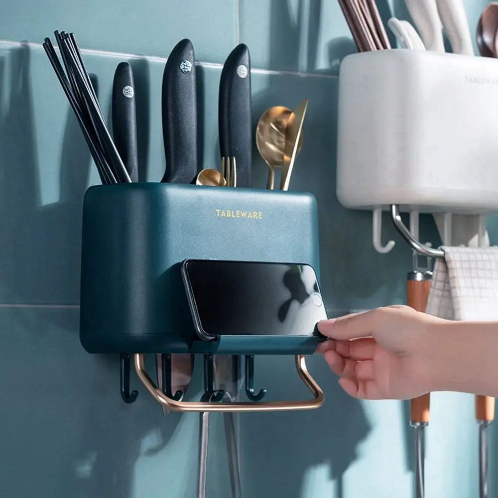 

Kitchen Storage Holder Spoon Fork Chopstick Tableware Organizer Drainer Rack Cutlery Rack Holder Shelf Kitchen Accessories