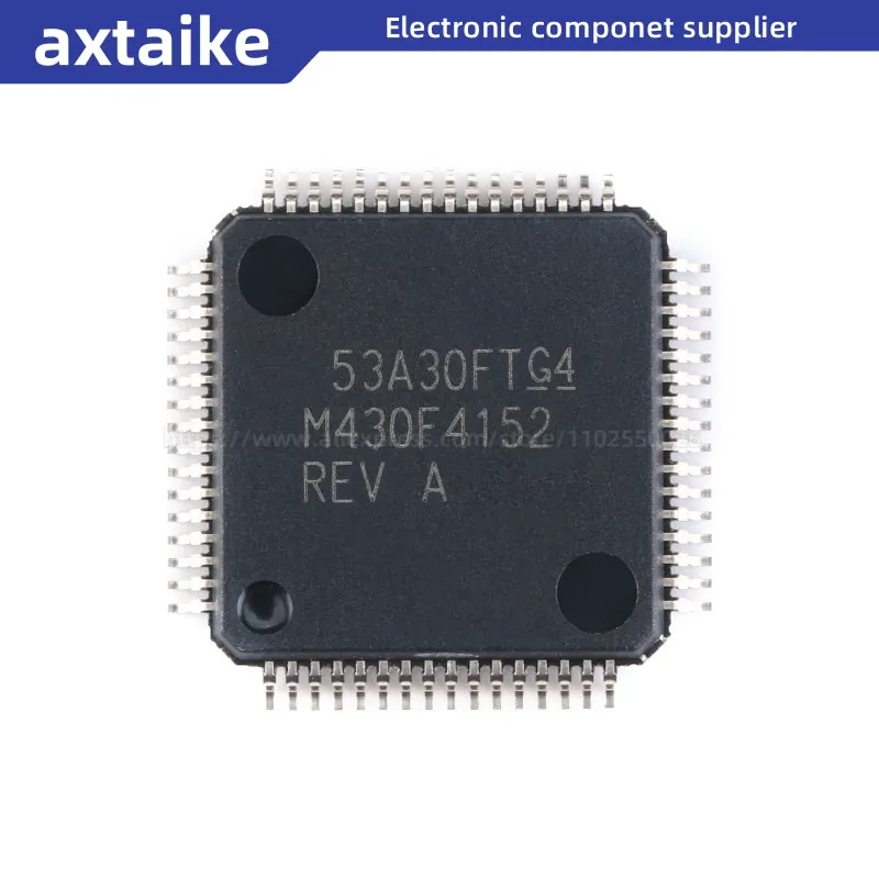 

MSP430F4152IPMR, MSP430F4152 M430F4152, строгие 16-битные микроконтроллеры MCU 16B Ultra-Lo-Pwr 8KB Fl 512B RAM 10B ADC SMD IC