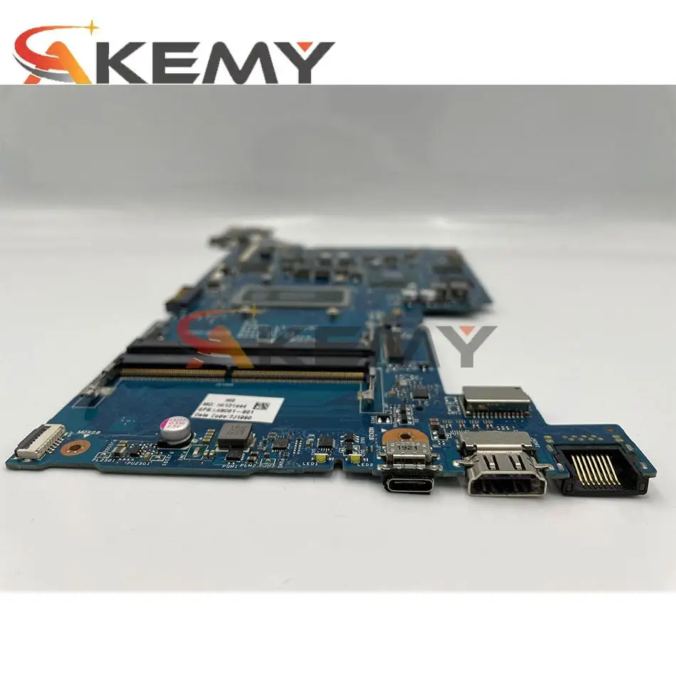 Для HP 15-DW 15S-DU 15S-DR 15T-DW материнская плата для ноутбука FPW50 с LA-H324P i7-10510U CPU N17S-G2-A1 GPU DDR4