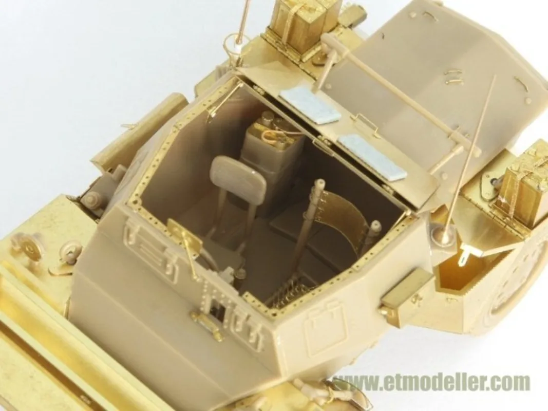 135 E.T.MODEL E35-001 Набор деталей для модели британского разведывательного автомобиля Dingo Mk.II времен Второй мировой войны, выполненный методом фототравления, для TAMIYA 35018 (art.: 3920d97cf8a7a) - 3920d97cf8a7a