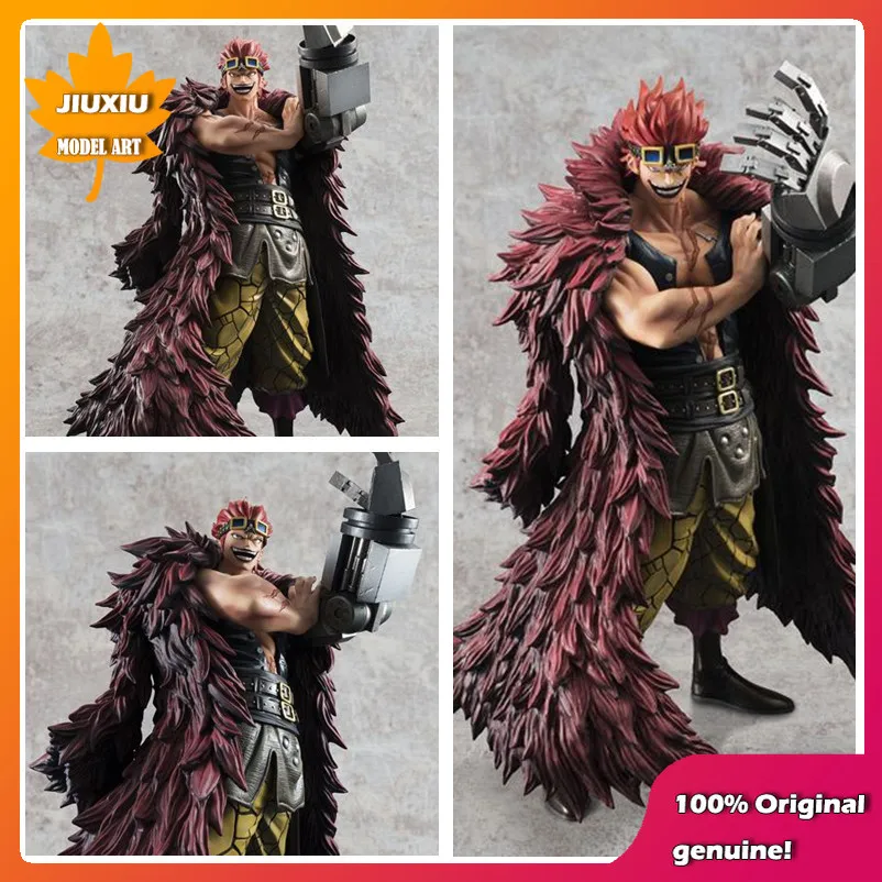 

100% оригинал: Аниме ONE PIECE Eustass Kid 26 см ПВХ фигура аниме модель игрушки Фигурки коллекционный кукла подарок