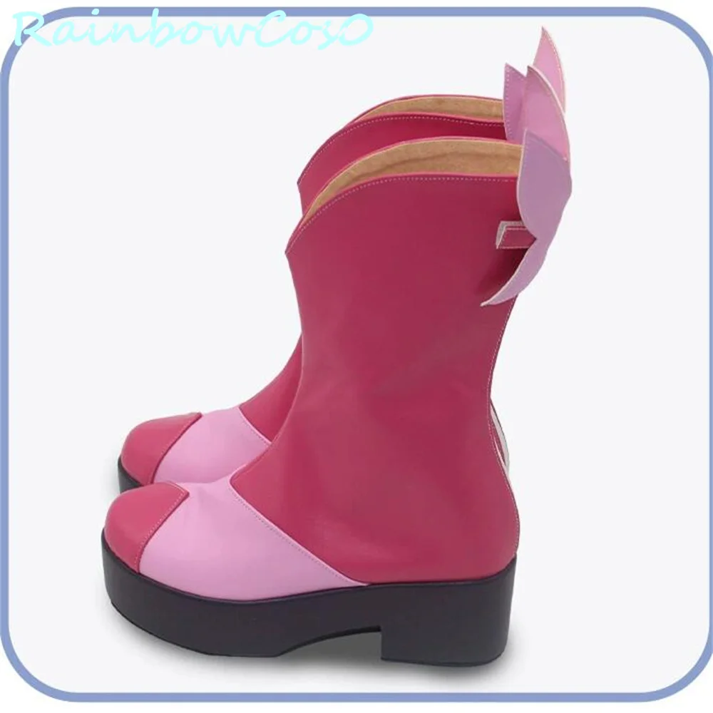 Туфли для косплея с рисунком бабочки хирогару неба сапоги аниме Хэллоуин