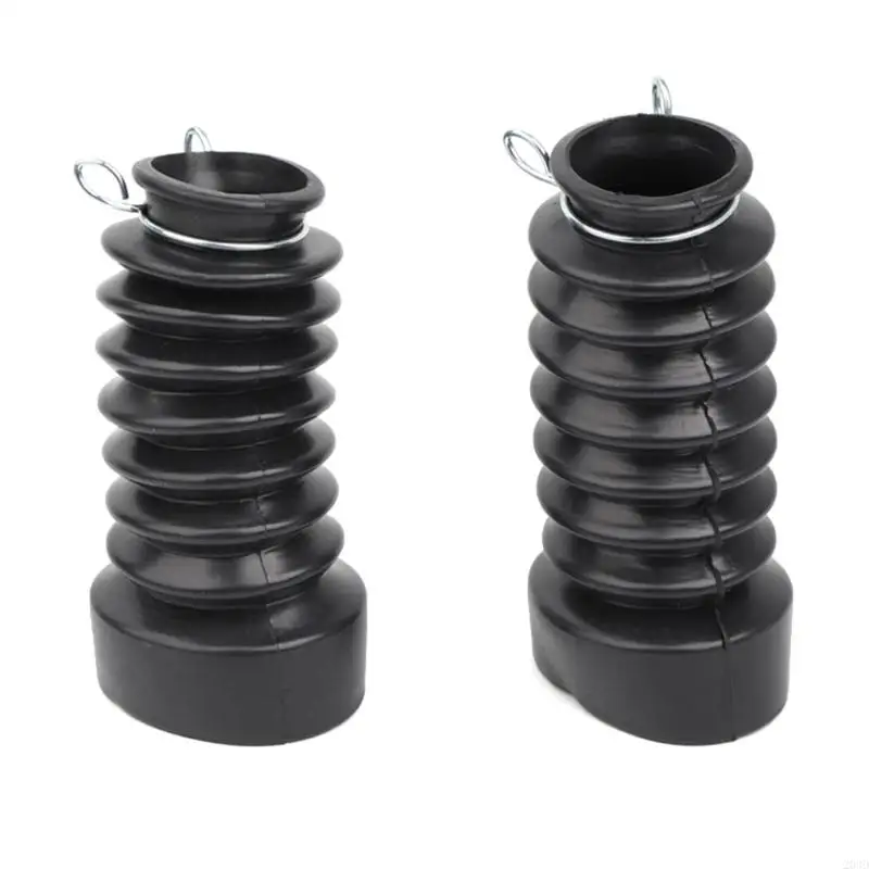 

203D Мотоцикл Передняя вилка крышка воздушного вилка амортизирующая амортизация пыль -защитники 2PCS 27/30/33 мм грязное