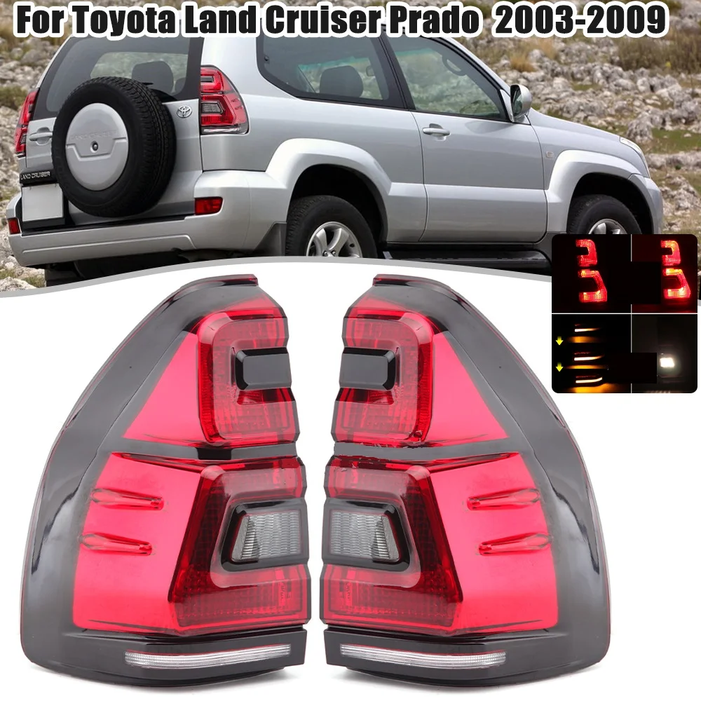 

LED Rear Stop Brake Tail Light for Toyota Land Cruiser Prado RZJ120 GRJ120 KZJ120 KDJ120 2003 2004 2005 2006 2007 2008 2009