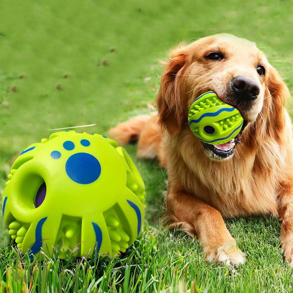 

Цветная игрушка-мяч для животных, жевательная игрушка-моляр для прорезывания зубов, устойчивая к укусам, Интерактивная игрушка для собак, б...