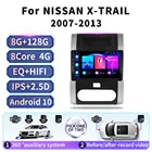 2 din Android 10 автомобильный радиоприемник навигация gps для NISSAN X-TRAIL Dongfeng 2 T31 T32 X Trail MX6 2007-2015 видео мультимедийный плеер 360