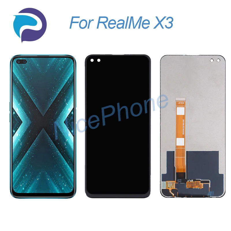 Дигитайзер сенсорного экрана для RealMe X3 замена дигитайзера RMX2142 RMX2081 RMX2085 RMX2083