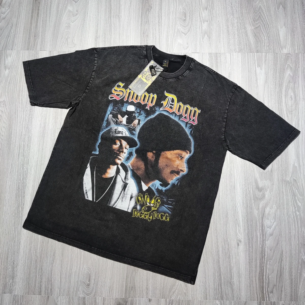 

Cooocoll666 T Shirt For Men Washed Old Hip Hop Vintage Streetwear Oversize Portrait Printing Pure Cotton Round Neck Tops Tees
