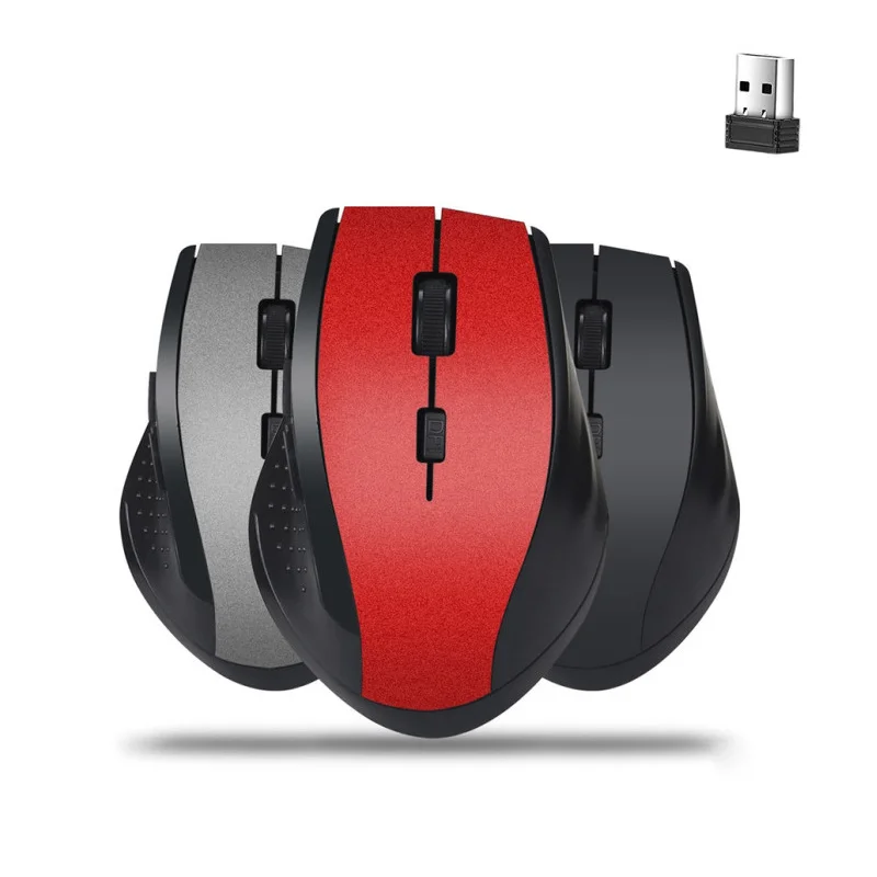 

2.4GHz Wireless Mouse With USB Receiver Optical Gaming Mouse Wireless Home Office Game Mice For PC Desktop Computer Laptop Best