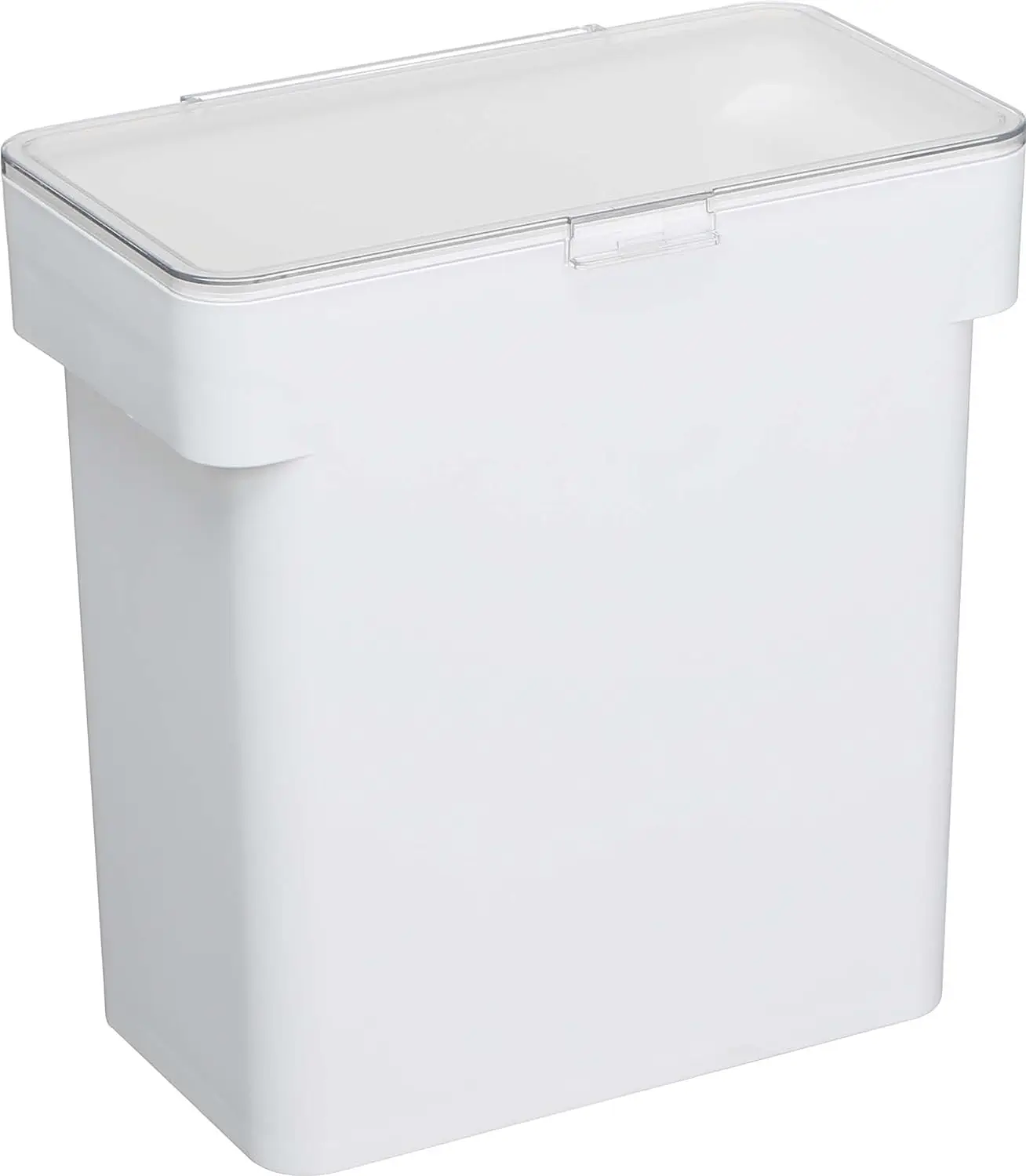 

Airtight Food Container with Measuring Cup WH Space saving One Size White