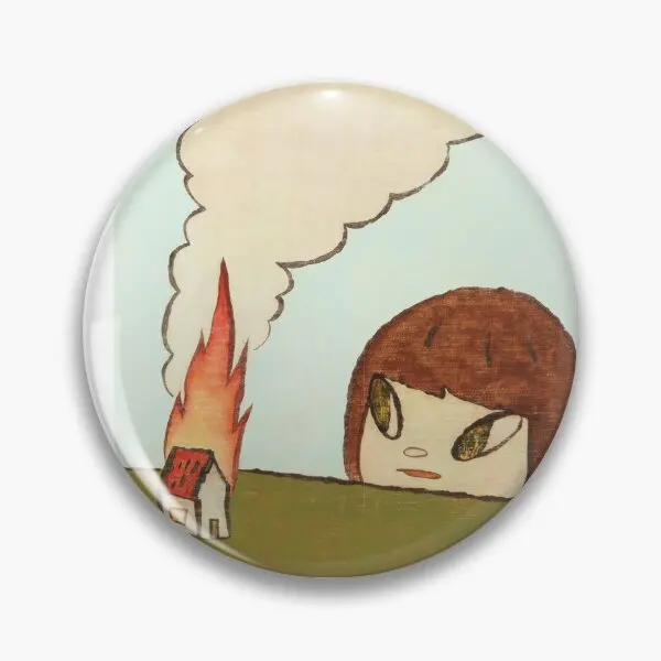 Yoomo Nara Fire Мягкая пуговица, булавка для шляпы, ювелирные изделия, милая брошь на воротнике для влюбленных, женская металлическая одежда, значок, подарок, модная булавка на лацкан, креативная (art.: 3920cbcff4aa5) - 3920cbcff4aa5