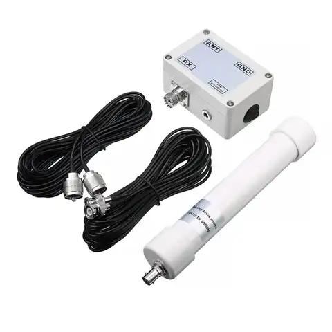 Активная приемная антенна Mini Whip VLF HF VHF SDR антенны с соединительным кабелем прием сигнала 10 кгц-30 МГц