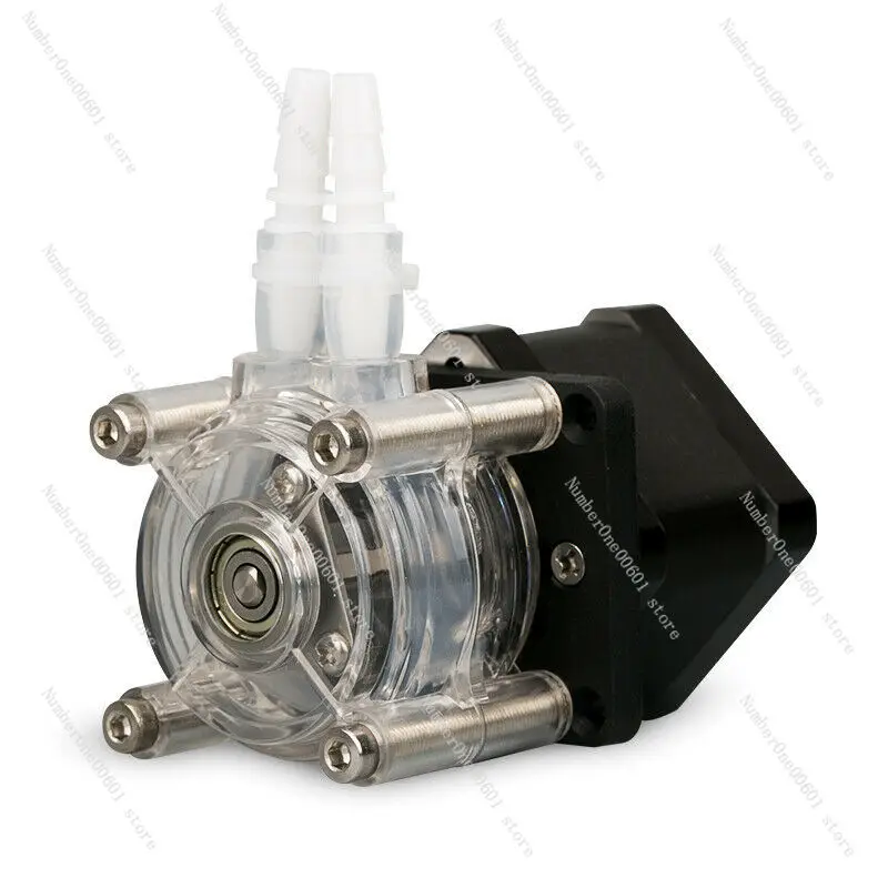 Насос с шаговым двигателем большим расходом перистальтический насос 6-30 В для