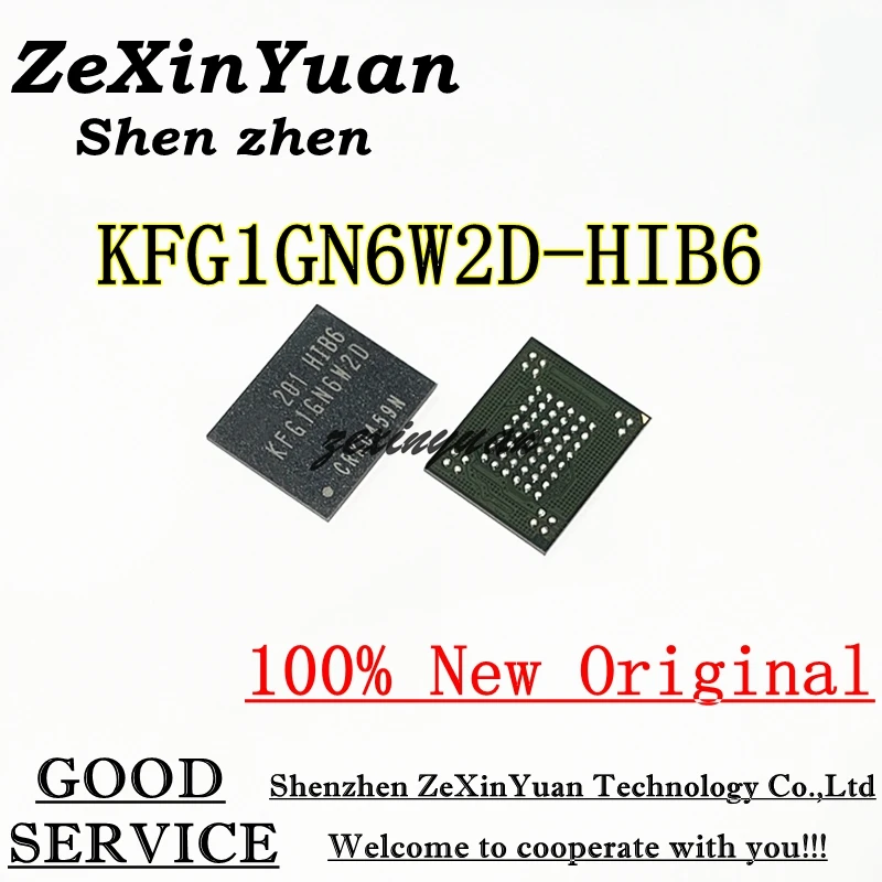 2 шт./5 шт./10 шт., новые оригинальные фонарики KFG1GN6W2D HIB6 BGA, 100%
