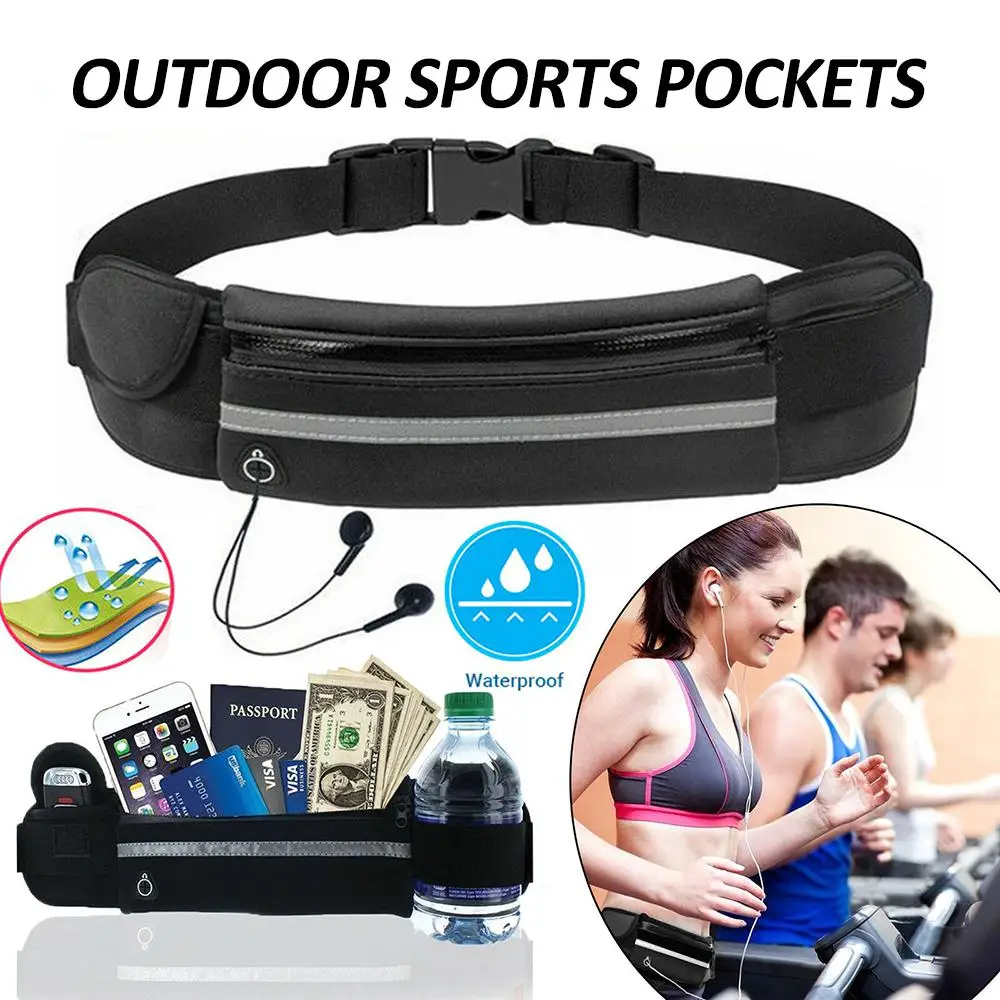 

Sport Waist Bag Female Belt Bag Travel Men Women Fanny Pack Bum Bags Chest Handbag Fanny Pack Belly Bags Purse Cycling Equipment